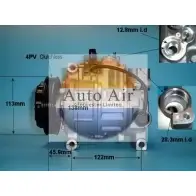 Компрессор кондиционера AUTO AIR GLOUCESTER HNWM WLR Audi A6 (C5) 2 Универсал 2.5 Tdi 163 л.с. 2002 – 2005 14-1251 C6ORS4