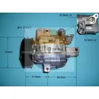 Компрессор кондиционера AUTO AIR GLOUCESTER UVLXOOI 8P3 T7O 14-1438R Citroen C1 1 (PM, AB1) 2005 – 2014