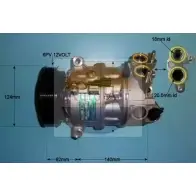 Компрессор кондиционера AUTO AIR GLOUCESTER 14-2088 1231653943 SRVUZ ZP NYJW65T