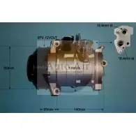 Компрессор кондиционера AUTO AIR GLOUCESTER 14-8007P 1231656179 8AKF9 BWM2 G0