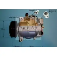 Компрессор кондиционера AUTO AIR GLOUCESTER Audi A4 (B7) 3 Кабриолет 1.8 T 170 л.с. 2002 – 2005 14-9691P SVSN8 BRQ H649