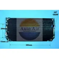 Радиатор кондиционера AUTO AIR GLOUCESTER L7WFN5 16-1015 1LXI DO 1231658795