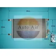 Радиатор кондиционера AUTO AIR GLOUCESTER 16-1073 1231659211 PO HROY1 RMQW0F