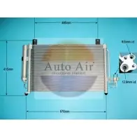Радиатор кондиционера AUTO AIR GLOUCESTER 2TNSVVX 16-1079 1231659229 H I7SDV