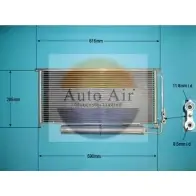 Радиатор кондиционера AUTO AIR GLOUCESTER X XWI2MX 16-1085 1231659247 AEL8YD