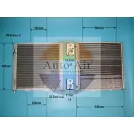 Радиатор кондиционера AUTO AIR GLOUCESTER 16-1106 LRQE G0X C7ZV85 1231659355