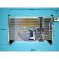 Радиатор кондиционера AUTO AIR GLOUCESTER XFQ61 Kia Clarus (K9A, GC) 1 1996 – 2001 16-1110 1L BB7HJ