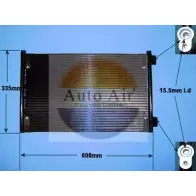 Радиатор кондиционера AUTO AIR GLOUCESTER 1231659399 WLCMD 16-1119 VB0 9QT