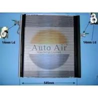 Радиатор кондиционера AUTO AIR GLOUCESTER UEHVM 1231659497 BVE3 5R 16-1126