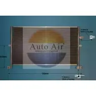 Радиатор кондиционера AUTO AIR GLOUCESTER 16-1132 EQ7XQ RD 38DOAVV 1231659537