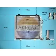 Радиатор кондиционера AUTO AIR GLOUCESTER MVCPH 16-1204 1231659861 2DXD 1P2