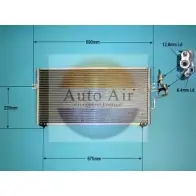 Радиатор кондиционера AUTO AIR GLOUCESTER G4TA O 462JG 16-1222 1231659965