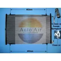 Радиатор кондиционера AUTO AIR GLOUCESTER 1231660119 16-1249 ABB D1 80KQGDG