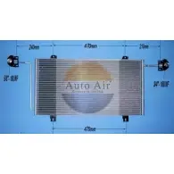 Радиатор кондиционера AUTO AIR GLOUCESTER 8RI VC Renault Master (JD) 2 Автобус 1.9 dTI 80 л.с. 2000 – 2025 1SNLHSU 16-1269