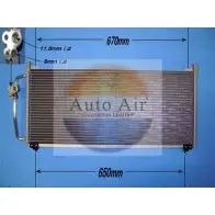 Радиатор кондиционера AUTO AIR GLOUCESTER T19PVX 3BHW G 1231660355 16-1305