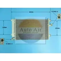 Радиатор кондиционера AUTO AIR GLOUCESTER 16-1328 Fiat Multipla (186) 1 Минивэн 1.9 JTD (186AxE1A) 120 л.с. 2002 – 2010 N03P M S9SD5