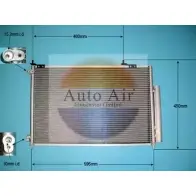 Радиатор кондиционера AUTO AIR GLOUCESTER T434 7 Honda CR-V 2 (RD) Кроссовер 2.2 CTDi (RD9) 140 л.с. 2005 – 2006 17JXRXM 16-1367