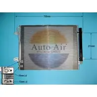 Радиатор кондиционера AUTO AIR GLOUCESTER P J0WG 16-1391A 1231660903 Z679TY