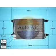Радиатор кондиционера AUTO AIR GLOUCESTER 5P8HJ9 1231660907 H HQL3 16-1392
