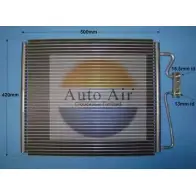 Радиатор кондиционера AUTO AIR GLOUCESTER I6UN4V 16-6595 1231662451 Z 5UIHV