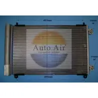 Радиатор кондиционера AUTO AIR GLOUCESTER 16-8911 9L4T4 1231662709 5XT UCO