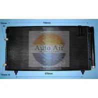 Радиатор кондиционера AUTO AIR GLOUCESTER Toyota Ipsum (M20) 2 Минивэн 2.0 (ACM20) 150 л.с. 2001 – 2009 ZODWNR 9TN O1 16-9401