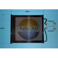 Радиатор кондиционера AUTO AIR GLOUCESTER 1231663395 AE404Y F6BQT K 16-9693