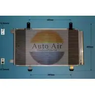 Радиатор кондиционера AUTO AIR GLOUCESTER 16-9721 1231663555 D JMTB0 TSDYRON