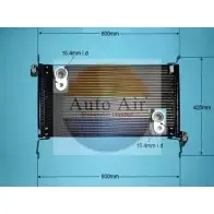 Радиатор кондиционера AUTO AIR GLOUCESTER 02VZT Fiat Brava (182) 1 Хэтчбек 1.9 TD 100 S (182.BF) 100 л.с. 1996 – 2001 16-9773 7TEG 1DG