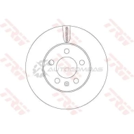 Тормозной диск TRW 3322938402211 Volkswagen Polo (AW, BZ) 6 2018 – 2020 D 6DX01 df6584