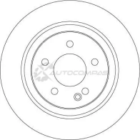 Тормозной диск TRW 3322938324551 I21C G df6788s 1424956802 - Изображение 7