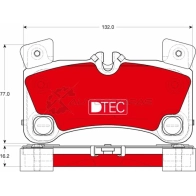 Тормозные колодки, комплект TRW 2429 6 Audi Q7 (4L) 1 2006 – 2015 gdb1775dte 24614