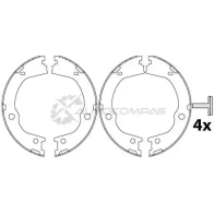 Колодки ручника TRW 8UXS SB4 gs8860 3322938347659 1216957041 - Изображение 2