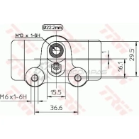Рабочий тормозной цилиндр TRW 86 P8GJT bwh145 1522399 3322937003068 - Изображение 2