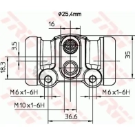 Рабочий тормозной цилиндр TRW bwl287 3322937186143 THGP I 1522677 - Изображение 2