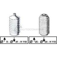 Пыльник рулевой рейки TRW 3322937909605 V M1MQK jbe117 1531624
