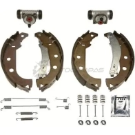 Барабанные тормозные колодки, комплект TRW 6F G8G7C bk1763 Fiat Palio (178) 1 Универсал 1.9 JTD 80 л.с. 2001 – 2025 3322937811892