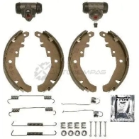 Барабанные тормозные колодки, комплект TRW 2I 6E8V Fiat Albea 3322938022112 bk1776