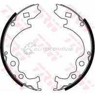 Барабанные тормозные колодки, комплект TRW 3322936301028 1530365 gs6243 1L57 A - Изображение 1