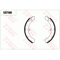 Тормозные колодки TRW GS7086 3322937309702 1216945443 OK08HS I