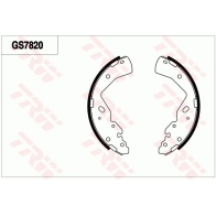 Тормозные колодки TRW GS7820 CA Z0M 1216946923