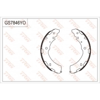 Тормозные колодки TRW GS7846 E CHFYRA 3322937317042 Mitsubishi L200 5 (KJ, KK, KL) Пикап 2.4 DI D 4WD 181 л.с. 2015 – 2025
