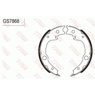 Тормозные колодки TRW HY1I HY 1216947061 GS7868 3322937317264