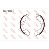 Тормозные колодки TRW 3322937317448 GS7886 Honda Insight 2 (ZE2, 3) Хэтчбек 1.3 Hybrid (ZE2) 99 л.с. 2009 – 2025 ML5M XF5