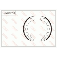 Тормозные колодки TRW 3322937317479 Mitsubishi Mirage 6 (A0, A1) 2012 – 2016 P H5SI GS7889