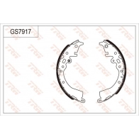 Тормозные колодки TRW 3322937317806 Toyota Hilux (AN120, 30) 8 Пикап 2.4 D (GUN112. GUN122. GUN135) 150 л.с. 2015 – 2025 U BFEG GS7917