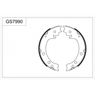 Тормозные колодки TRW GS7990 Suzuki Grand Vitara (JT, TE, TD) 2 Кроссовер 2.0 (JB420) 135 л.с. 2010 – 2025 A6 IZLD