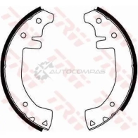 Барабанные тормозные колодки, комплект TRW gs8018 1530385 TAC IR 3322936301165