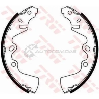 Барабанные тормозные колодки, комплект TRW gs8086 1530413 1IX R3SH 3322936301554