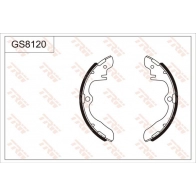 Тормозные колодки TRW GS8120 6IAQ Y7 1216948627 3322936301691